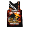 God Made Firefighters Cops Need Heroes Too Jesus Firefighter Customized 3D All Over Printed hoodie