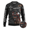 Jesus Firefighter IM A Firefighter I Am Not Allowed In Hell Satan Is Afraid I Put His Fire Out Customized 3D All Over Printed hoodie