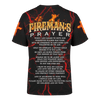 Jesus Firefighter Fireman Prayer Never Forget Customized 3D All Over Printed hoodie