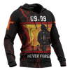 Jesus Firefighter Fireman Prayer Never Forget Customized 3D All Over Printed hoodie