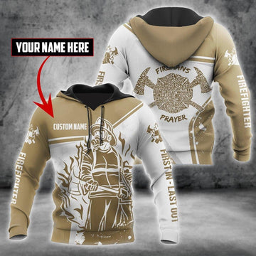 Customize Name Firefighter Hoodie For Men And Women 03Hhnd