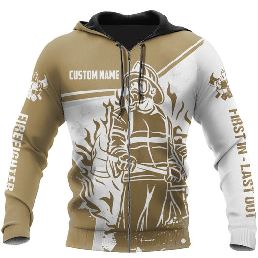 Customize Name Firefighter Hoodie For Men And Women 03Hhnd