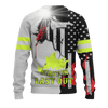 Jesus Firefighter First In Last Out Customized 3D All Over Printed Shirt Hoodie