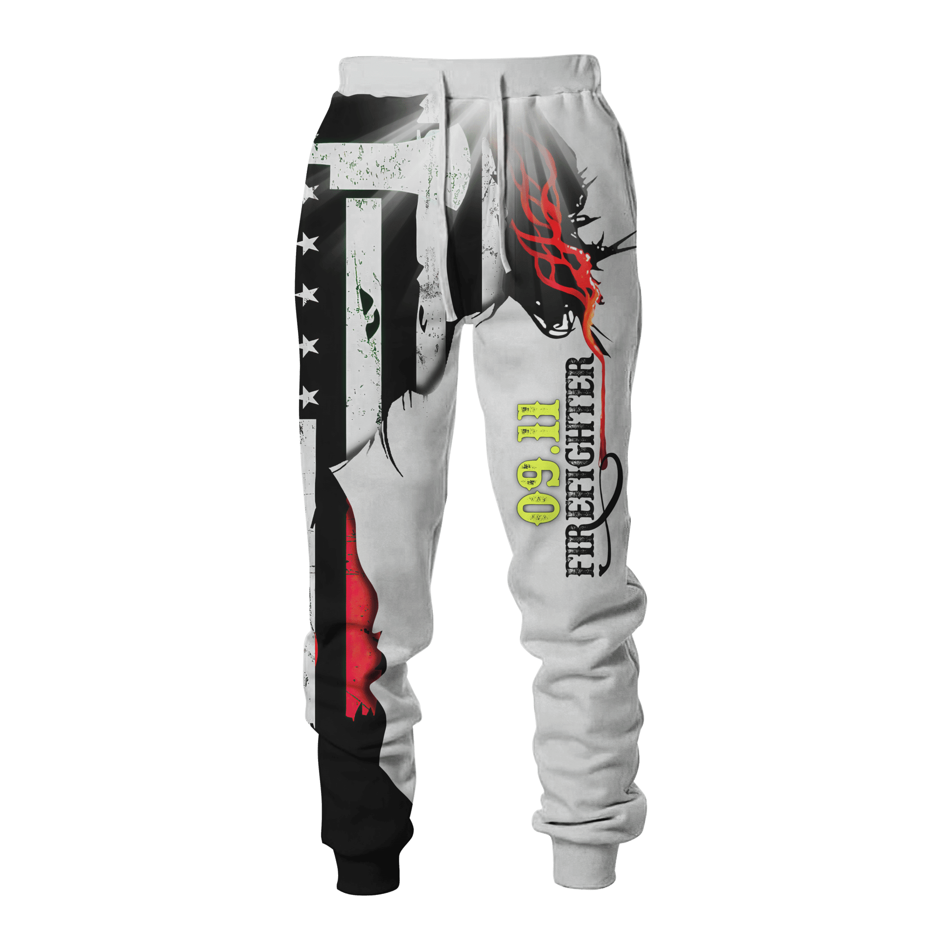 Jesus Firefighter First In Last Out Customized 3D All Over Printed Shirt Hoodie