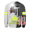 Jesus Firefighter First In Last Out Customized 3D All Over Printed Shirt Hoodie