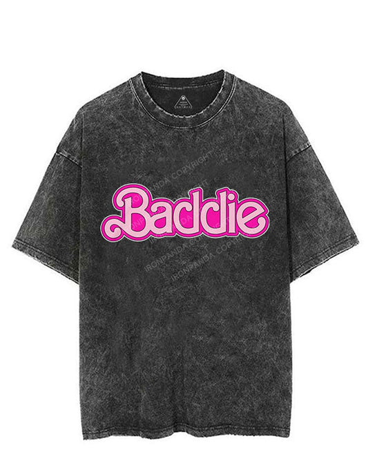 Baddie Vintage Gym Shirt