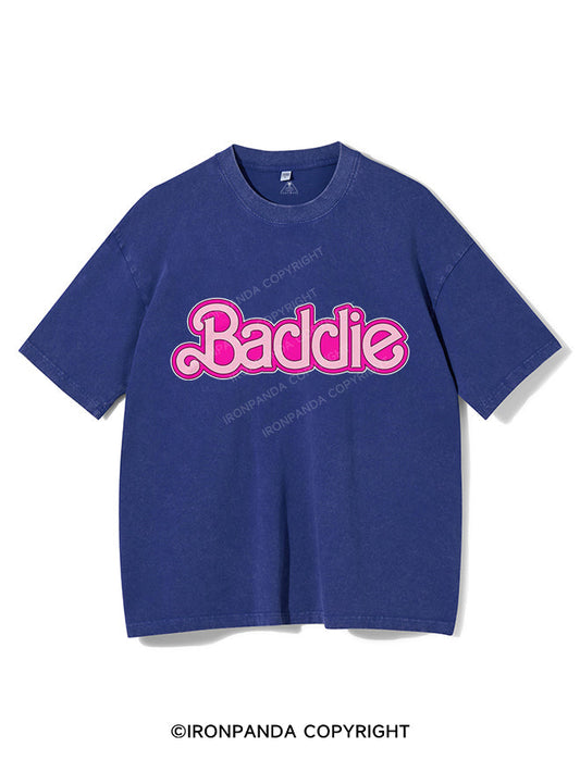 Baddie Vintage Gym Shirt
