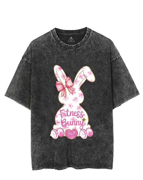FITNESS BUNNY VINTAGE GYM SHIRT