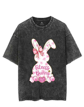 FITNESS BUNNY VINTAGE GYM SHIRT
