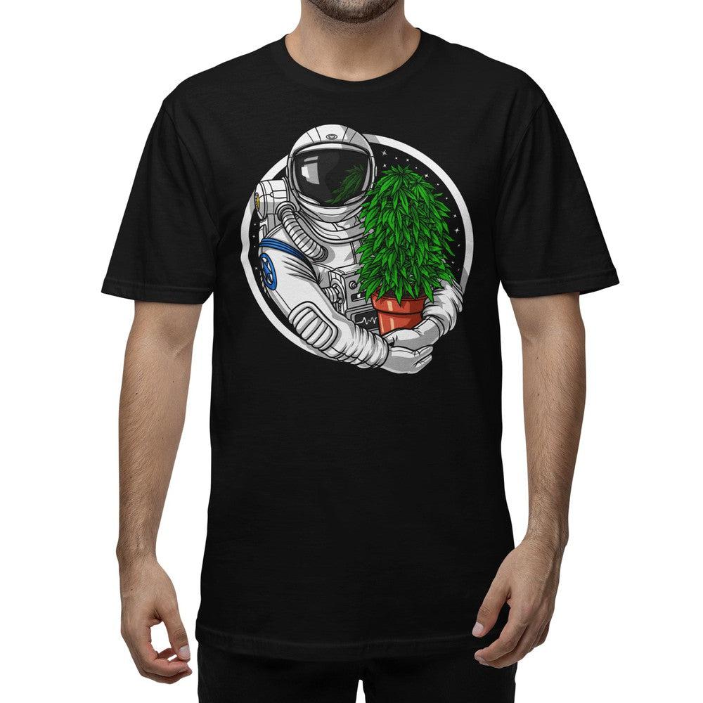 Astronaut Weed Grower T-Shirt