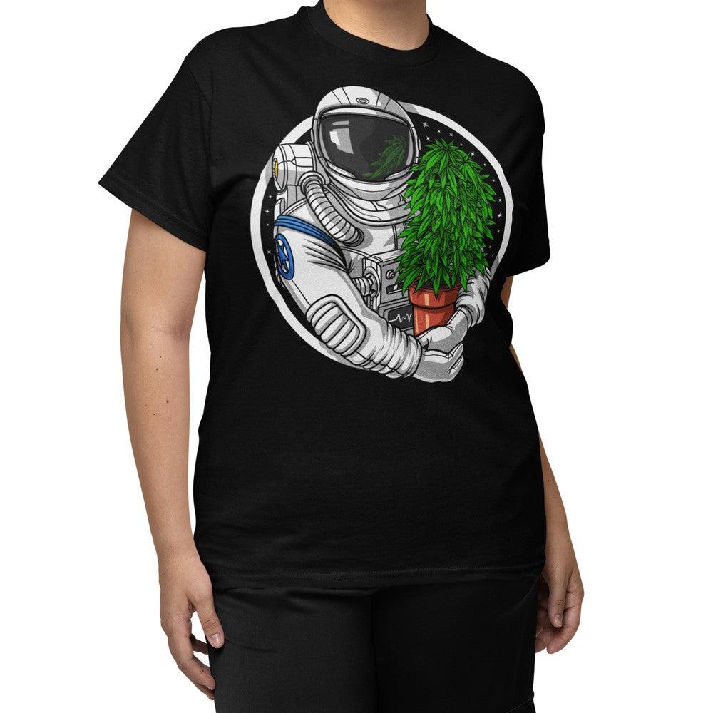 Astronaut Weed Grower T-Shirt