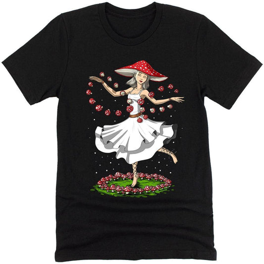 Dancing Forest Mushroom T-Shirt