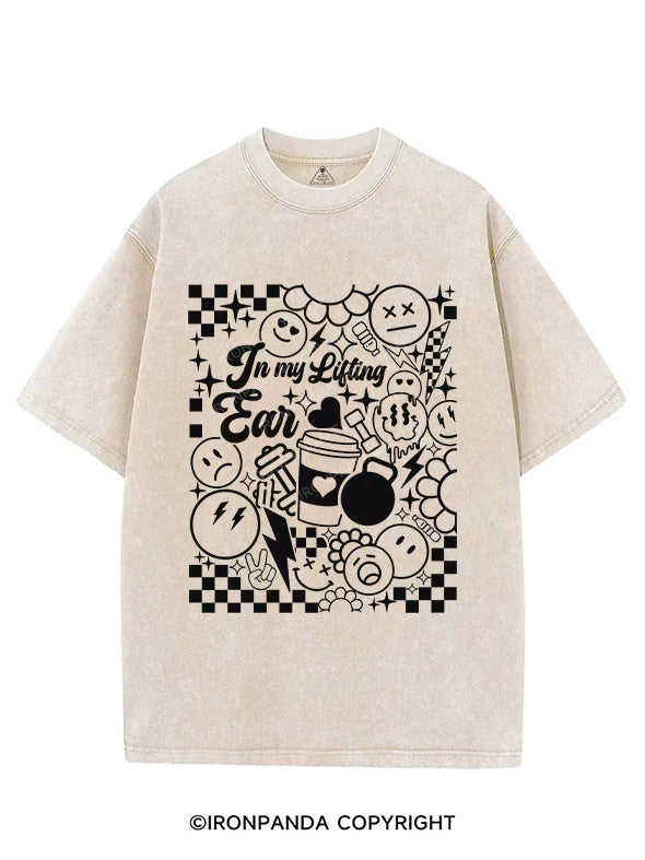 IN MY LIFTING EAR VINTAGE GYM SHIRT