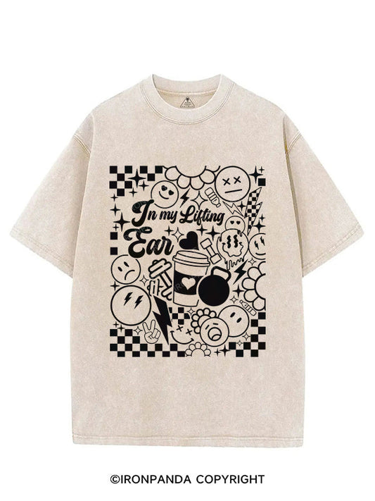 IN MY LIFTING EAR VINTAGE GYM SHIRT