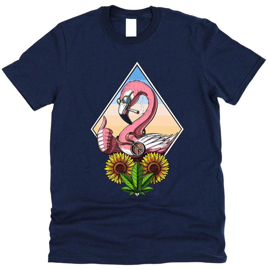 Hippie Flamingo T-Shirt