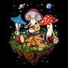 Hippie Mushrooms Camping T-Shirt