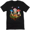 Hippie Mushrooms Camping T-Shirt