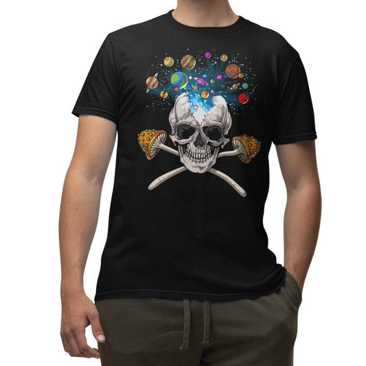 Mushrooms Skull T-Shirt
