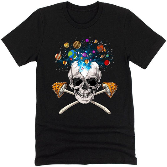Mushrooms Skull T-Shirt