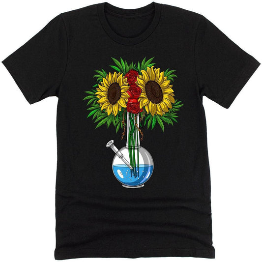 Weed Bong Vase T-Shirt