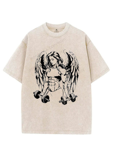 muscle angel VINTAGE GYM SHIRT