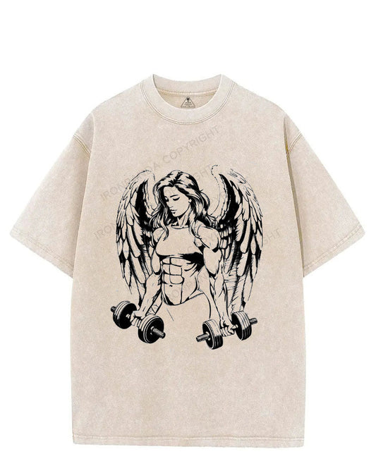 muscle angel VINTAGE GYM SHIRT