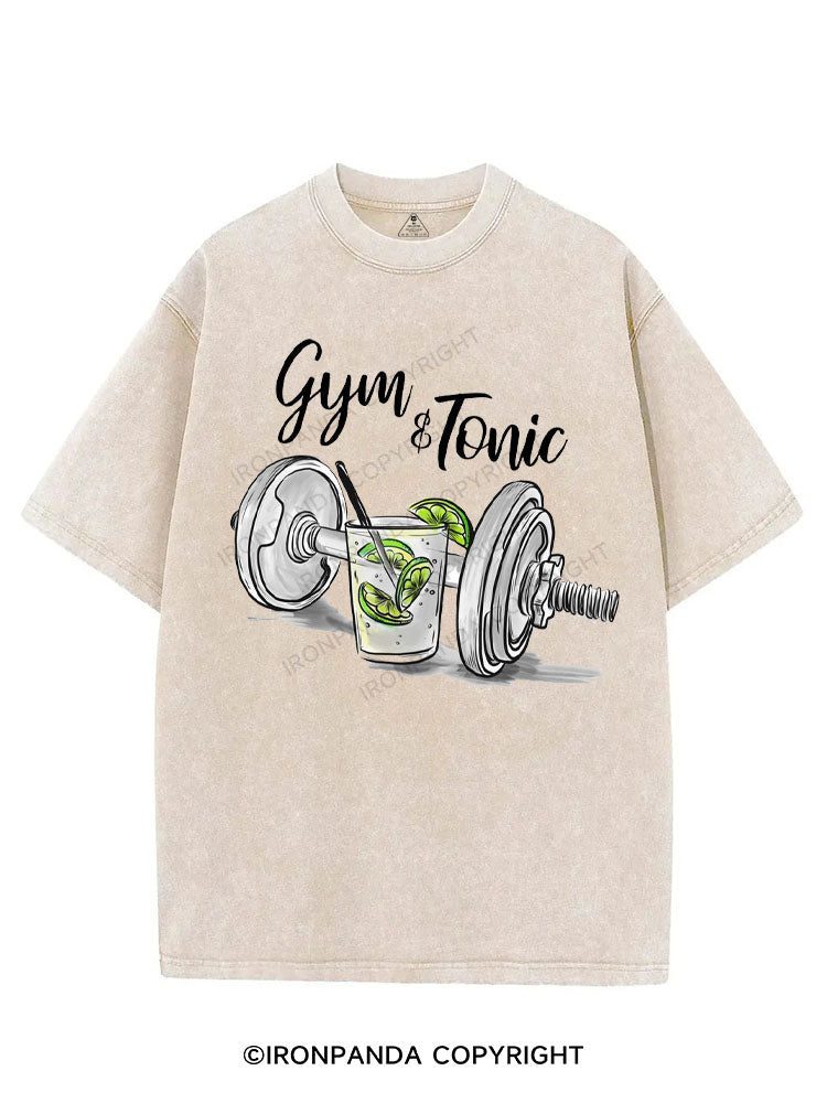 GYM & TONIC VINTAGE GYM SHIRT