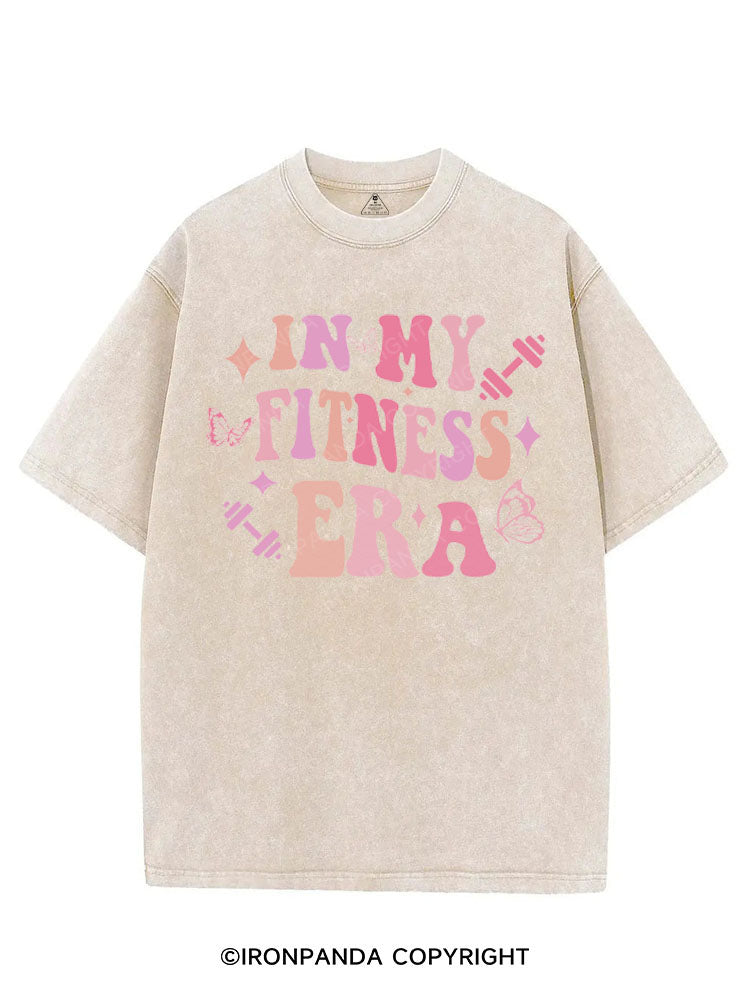 IN MY FITNESS ERA VINTAGE GYM SHIRT