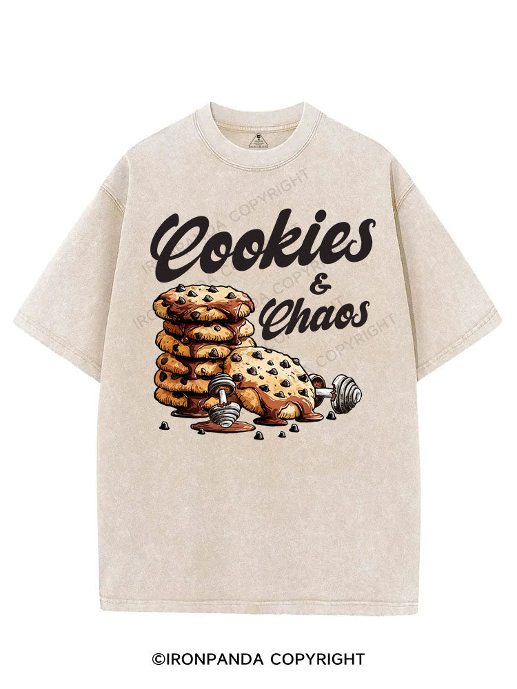COOKIES & CHAOS VINTAGE GYM SHIRT