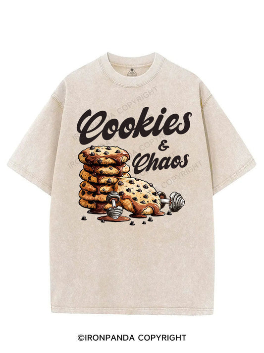 COOKIES & CHAOS VINTAGE GYM SHIRT
