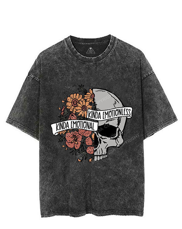 KINDA EMOTIONAL KINDA EMOTIONLESS VINTAGE GYM SHIRT