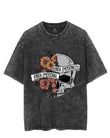 KINDA EMOTIONAL KINDA EMOTIONLESS VINTAGE GYM SHIRT