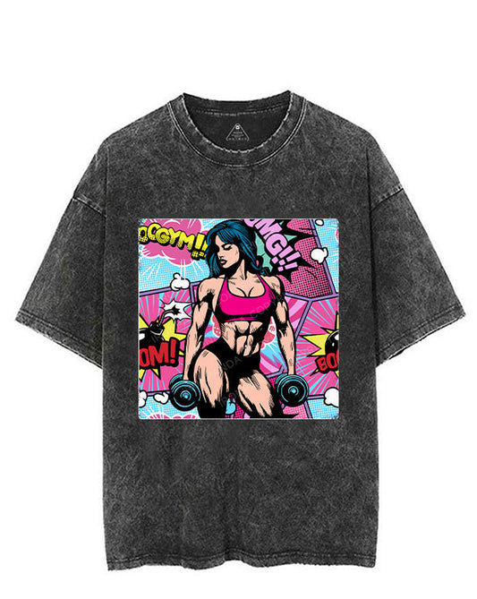 BOOM!! GYM VINTAGE GYM SHIRT