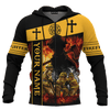 God Bless Our Firefighter One And All Keep Them Safe On Every Call Customized 3D All Over Printed hoodie
