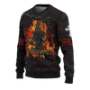 US Army Firefighter And Devil Jesus Customized 3D All Over Printed hoodie