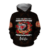 Firefighter'S Wife All Over Print 3D Hoodie