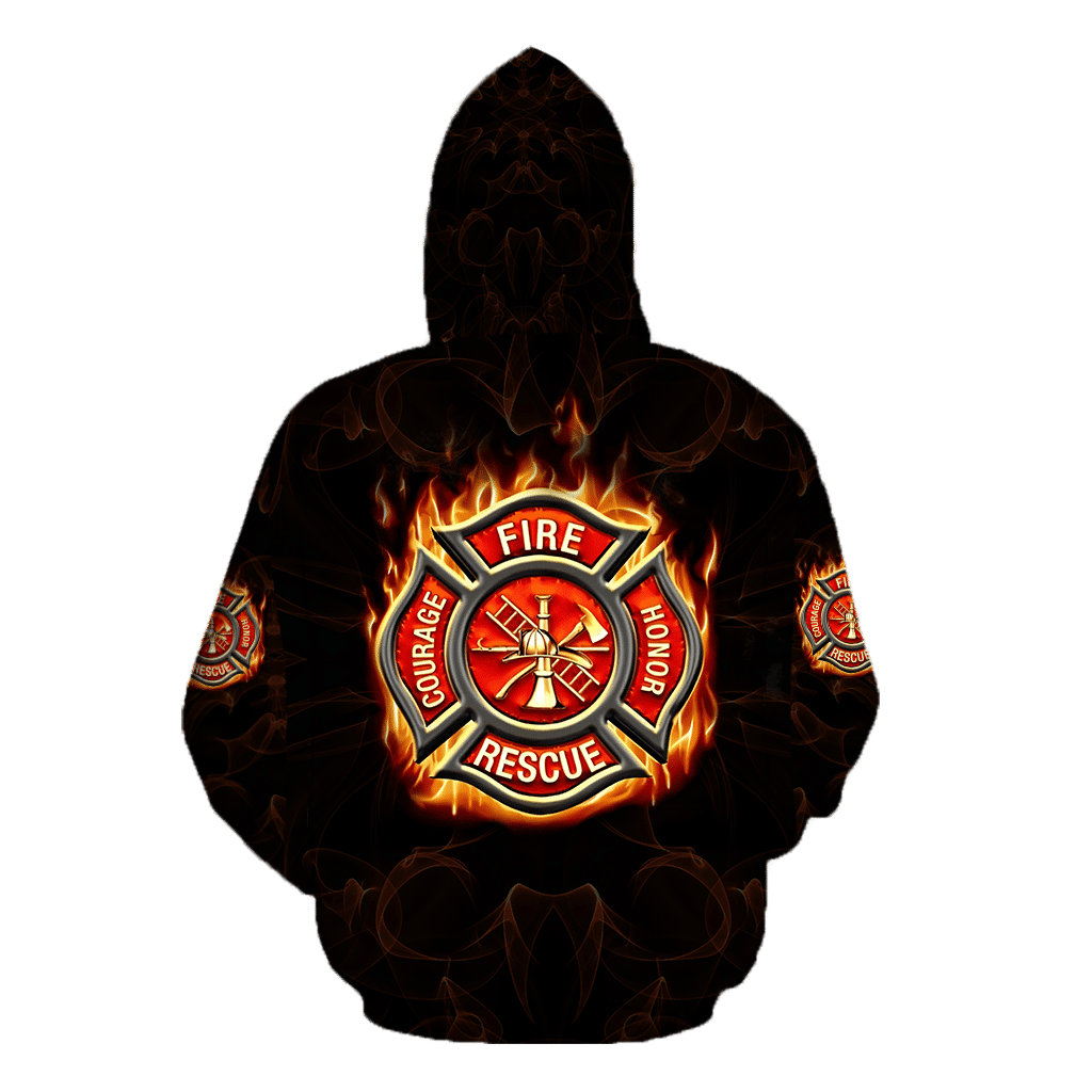 Firefighter'S Wife All Over Print 3D Hoodie