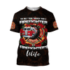 Firefighter'S Wife All Over Print 3D Hoodie