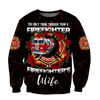Firefighter'S Wife All Over Print 3D Hoodie