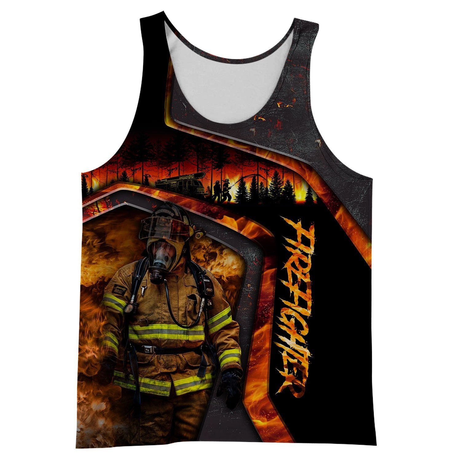Limited Edition Brave Firefighter 3D All Over Printed Hoodie
