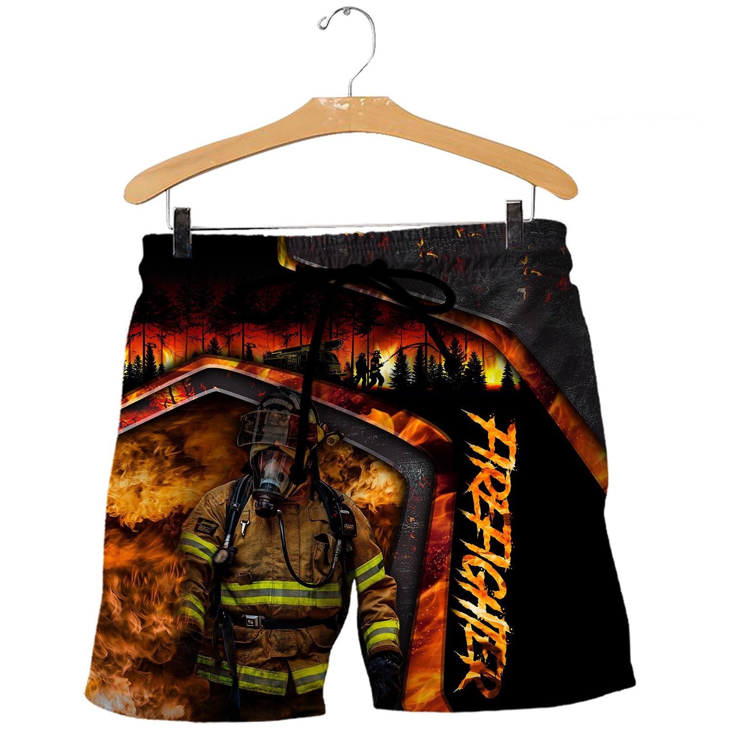 Limited Edition Brave Firefighter 3D All Over Printed Hoodie