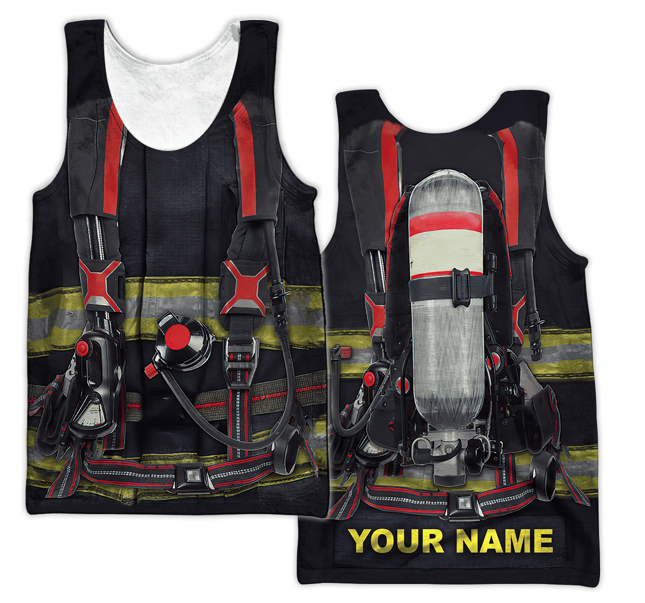 Customize Name Firefighter Hoodie For Men And Women