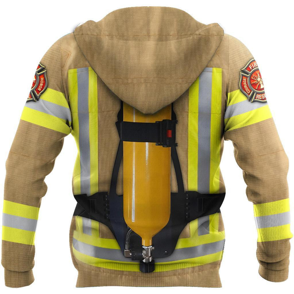 Strong Firefighter Art Hoodie For Men And Women DQB-TQH