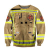 Strong Firefighter Art Hoodie For Men And Women DQB-TQH