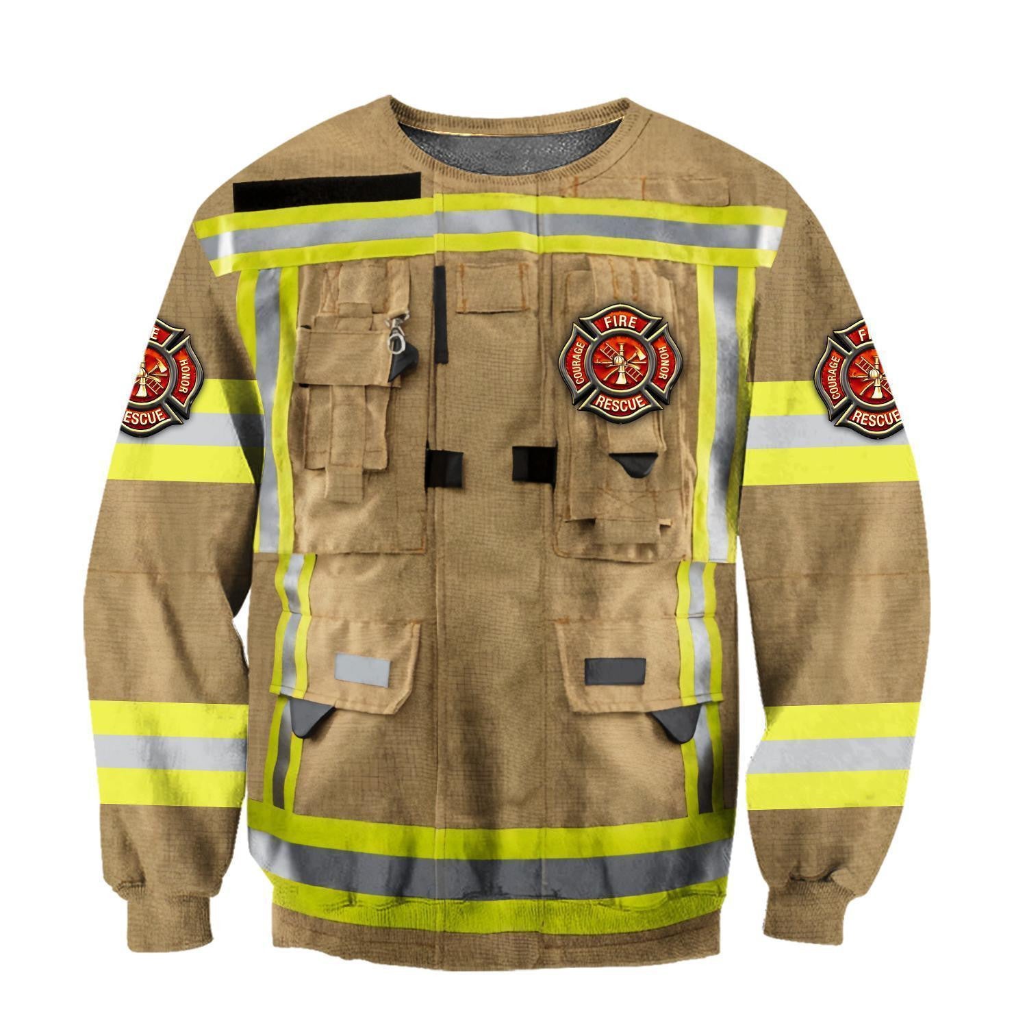 Strong Firefighter Art Hoodie For Men And Women DQB-TQH