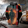 Firefighter Man Hoodie All Over Print