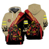 Firefighter Hoodie All Over Print