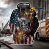 Brave Firefighter All Over Print Shirt