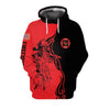 Flames Firefighter Hoodie All Over Print