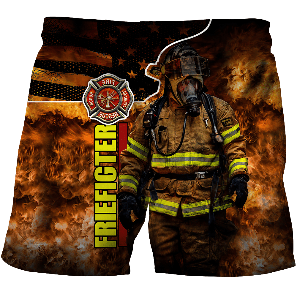Brave Firefighter-Fireman Shirts For Men and Women TA